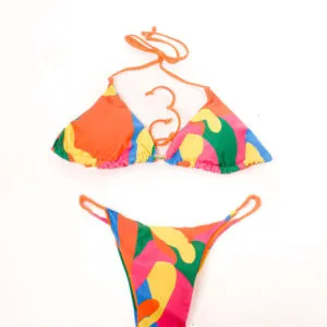 Multicolor Wave Bikini
