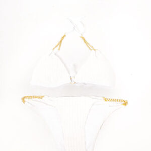 White Gold Chain Bikini