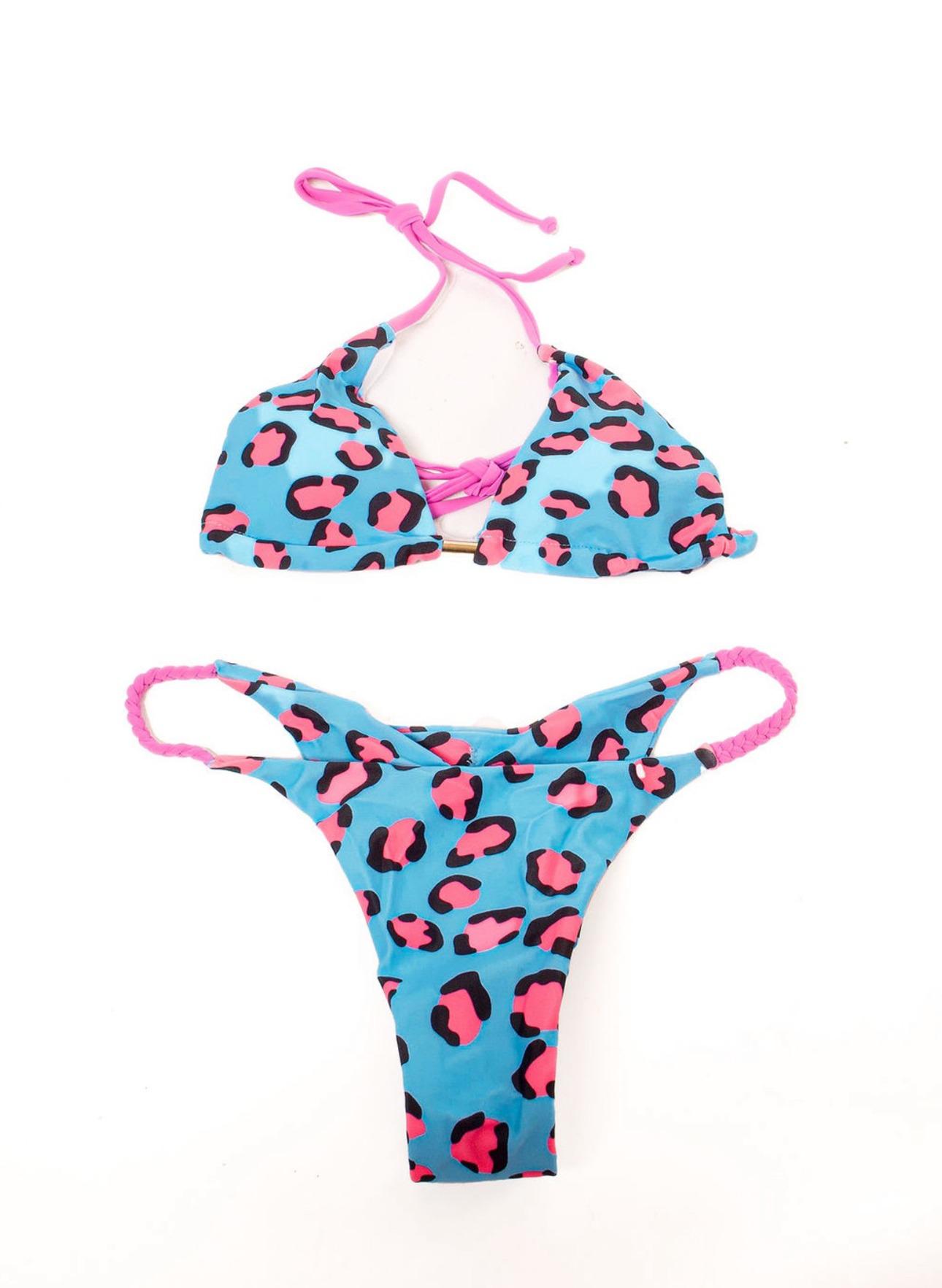 Pink Cheetah Bikini