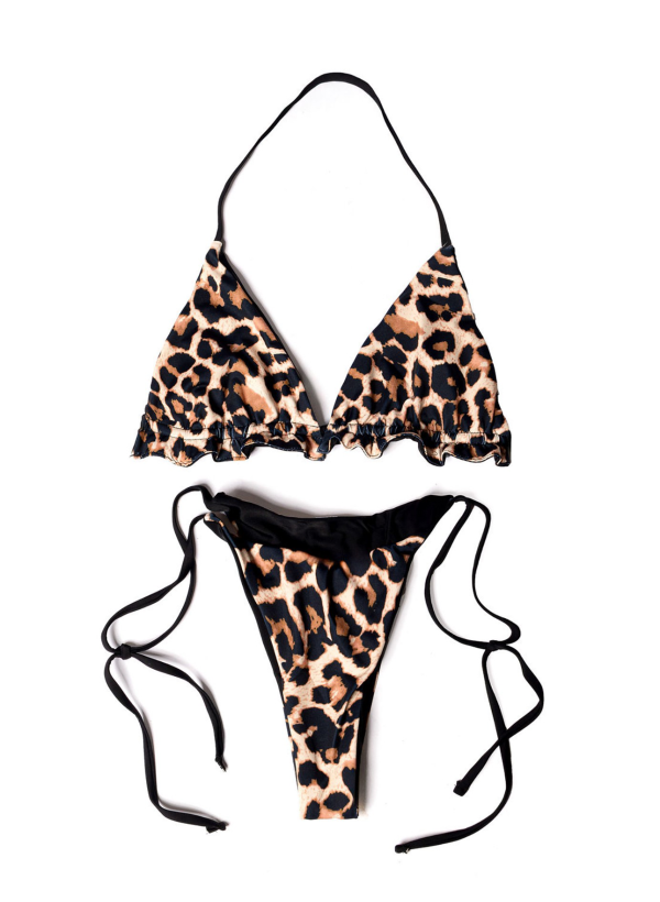 Leopard Skirt Set