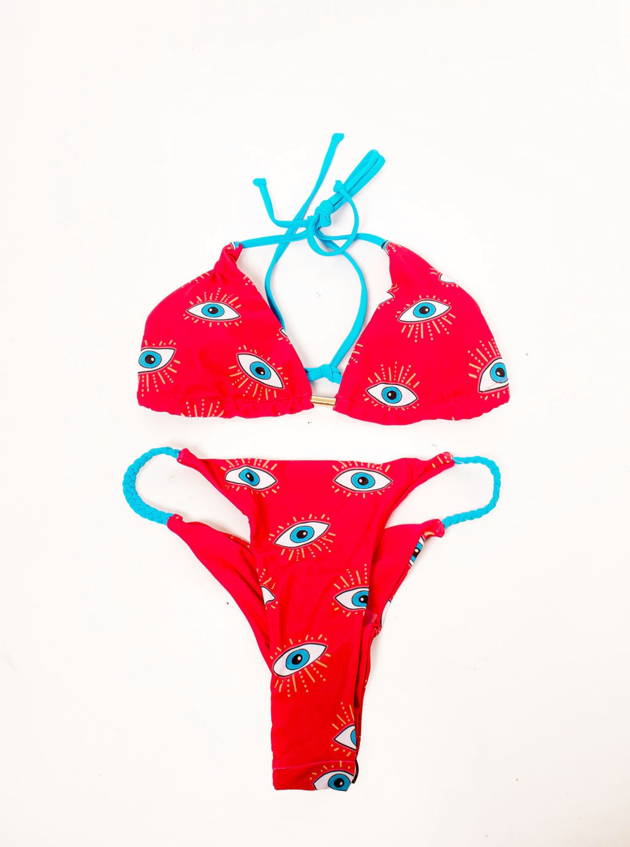 Evil Eye Red Bikini