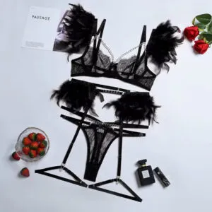 Mesh & Chain Tease Set