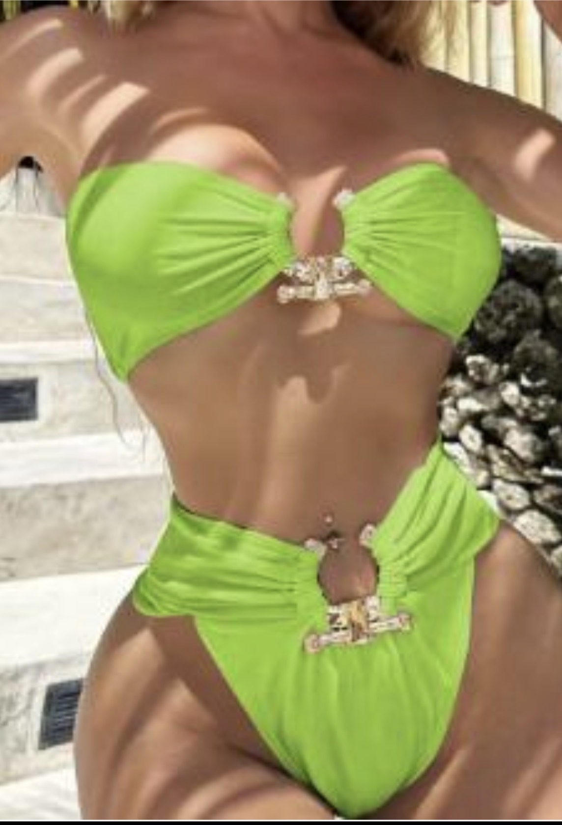 Jamentaylor Lime Luxe Bikini